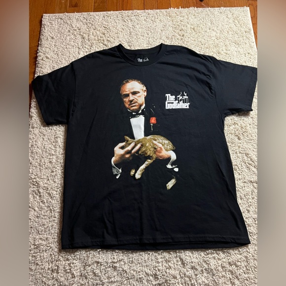 Men’s XL The Godfather Graphic Short Sleeve Tee - Picture 1 of 4